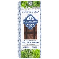 Sow Delicious Slab of Seed - Spicy Salad Greens